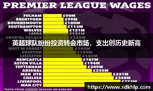 英超球队纷纷投资转会市场，支出创历史新高
