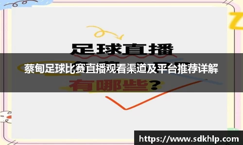 蔡甸足球比赛直播观看渠道及平台推荐详解